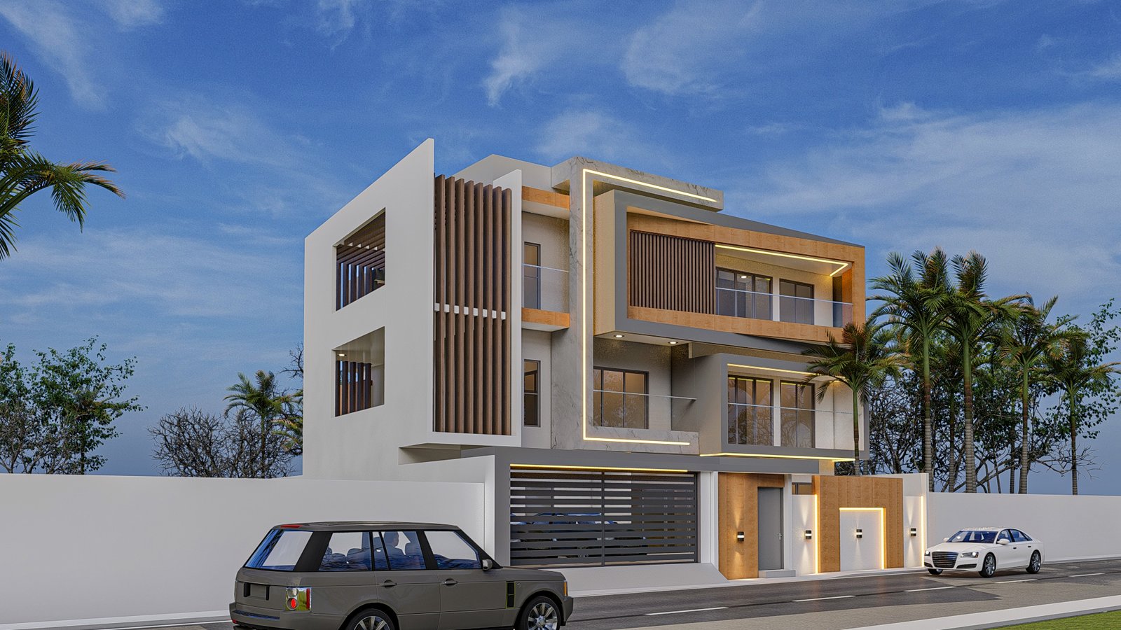 Piscine et terrasse - Villa N'Djamena